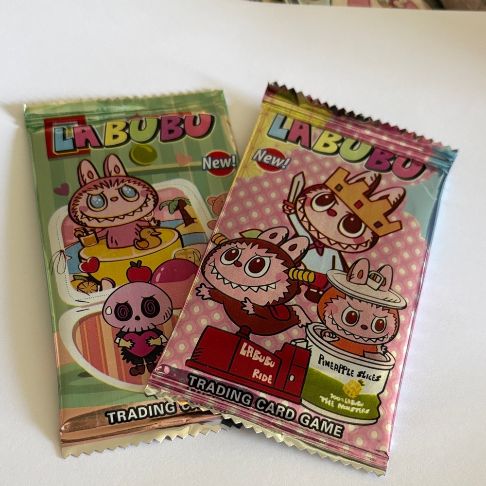 LABUBU Trading Card Game 2 Packs random packs